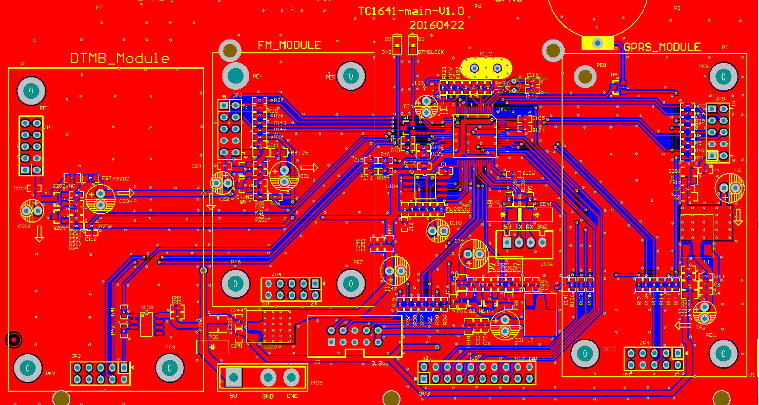STM32系列单片机硬件开发原理图PCB设计PCBA加工_创想智能硬件开发
